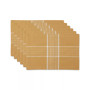 Design Import Fiesta Check Placemat, Set of 6