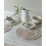 Americana Bouclé Round Placemat, Set of 4