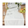 Tuxedo Table Runner  14" X 72"