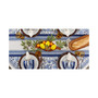 Porto Stripe Print Table Runner, 14" x 72"