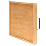 Decorative Wood Serving Tray with Handles - Thankful