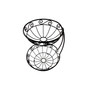 Scroll Arched 2-Tier Server