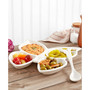 10.6" 3D Butterfly 4 Serving Tray with Spoon