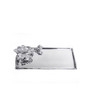 Designs Aluminum Magnolia Oblong Tray