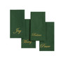 Holiday Sentiments Napkins, Set of 4