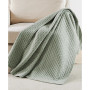 Home Cross Stitch Quilted Reversible Throw, 50" x 60"