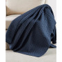 Home Cross Stitch Quilted Reversible Throw, 50" x 60"