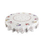 Nature's Bounty Round Tablecloth by Avanti, 70"