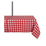 Check Outdoor Tablecloth with Zipper 60" x 84"