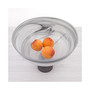 Milky Way Footed Alabaster Glass Centerpiece Bowl