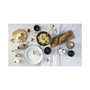 Nature Spice and Herb Storage with Wood Stoppers, Set of 2
