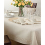 Table Runner with Embroidered Border, 54" x 16"