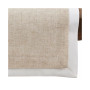 Double Layer Table Runner with Thick Border Design