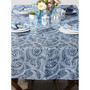 Paisley Print Outdoor Tablecloth, 60 Round