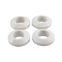 S/4 Beveled Marble Napkin Rings