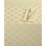 Laurel Leaf 70" x 122" Ivory Tablecloth