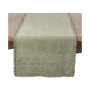 Pom Pom Design Linen Dining Room Table Runner