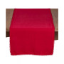 Pom Pom Design Linen Dining Room Table Runner
