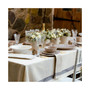 Chloe Taupe Square Platter with Handles