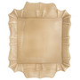 Chloe Taupe Square Platter with Handles