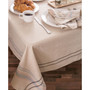 Chambray French Stripe Tablecloth 60" x 104"