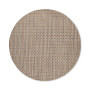 Basketweave Woven Vinyl Round Placemat