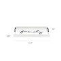 Decorative Wood Serving Tray with Handles - Family