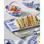 "Blue Italian" Sandwich Tray, 13"