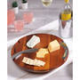 Nambe 15" Wood Cheese Block with Magnetic Knife and Spreader