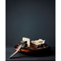 Nambe 15" Wood Cheese Block with Magnetic Knife and Spreader