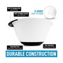 3-Pc Plastic Mixing Bowl Set