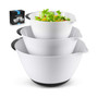 3-Pc Plastic Mixing Bowl Set