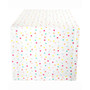 Multi Polka Dots Print Table Runner 14" X 72"