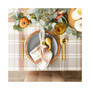 Thanksgiving Cozy Picnic, Plaid Tablecloth, 52" x 52"
