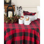 Farmhouse Living Buffalo Check Tablecloth - 70" Round