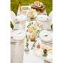 Lastra Collection White Small Oval Platter