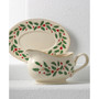 Holiday Gravy Boat & Stand