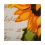 Rustic Sunflowers Printed Table Runner, 14" x 108"