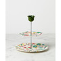 Garden Floral Tiered Server Set