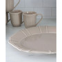 Chloe Taupe Oval Platter