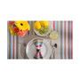 Summer Stripe Outdoor Tablecloth with Zipper 60" x 120"