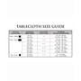 Outdoor Table cloth with Zipper 60" X 120"