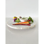 Mother of Pearl White Marble Lazy Susan
