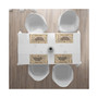 Modern Place Mats, Set of 4