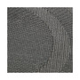Black Round Double frame Placemat, Set of 6