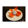 White Pearl Flower Napkin Ring