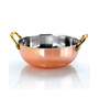 Gibson Home Rembrandt 5.3" Mini Copper Plated Serving Bowl 6 Piece Set