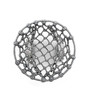 Grape Pattern Fruit, Centerpiece Metal Basket - Cast Aluminum