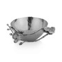 White Orchid Nut Bowl