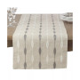 Modern Embroidered Design Table Runner